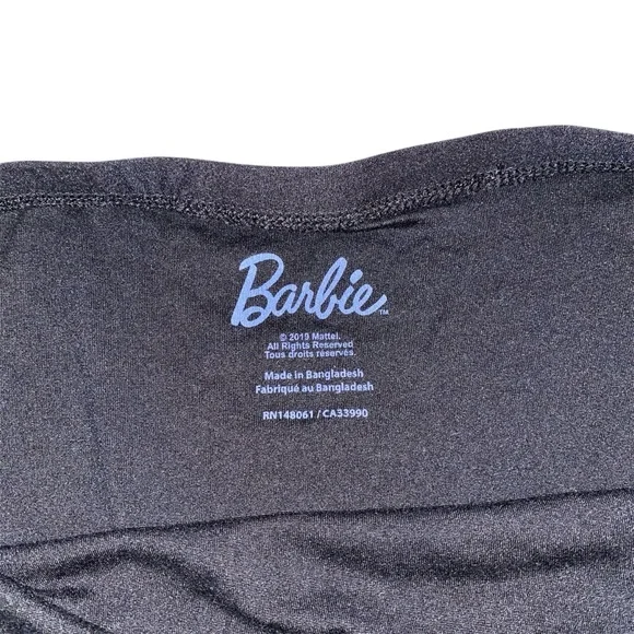 Barbie Retro Black Off-Shoulder Long Sleeve Top - Picture 6 of 10